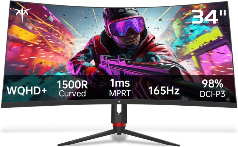 KTC 34 Curved Ultrawide Gaming Monitor e1759812011757