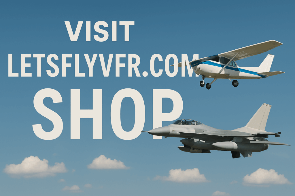 LetsFlyVFR.COM Shop Banner
