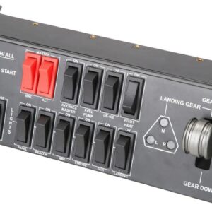Logitech G 945-000030 Pro Flight Switch Panel,Black