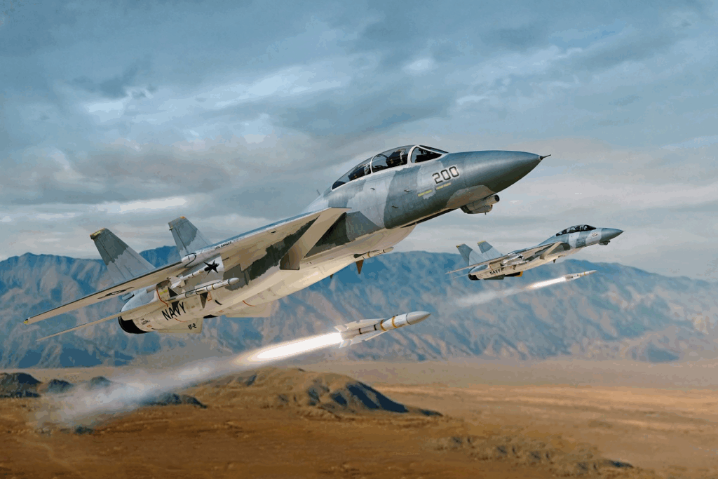  F14 Missile Launch Phoenix 