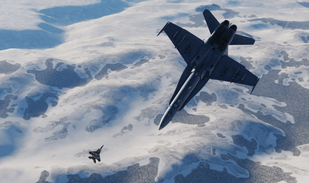 DCS WORLD F`18 Hornet Dogfight