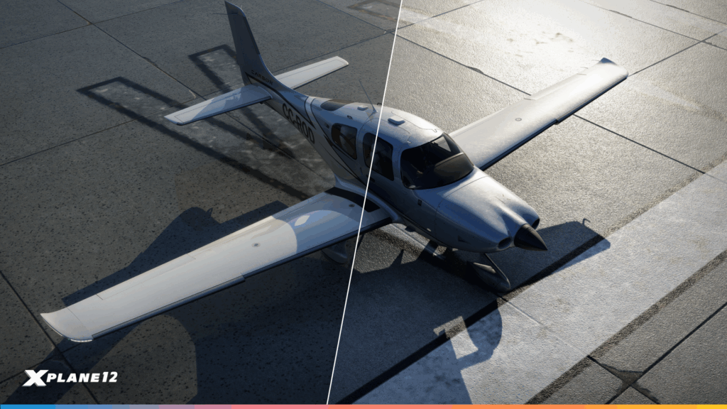 X Plane Old and New 12.2
