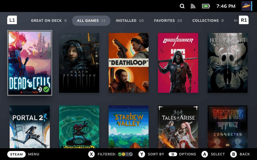 SteamOS games