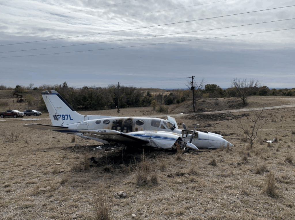 Crashed Complex Aircraft