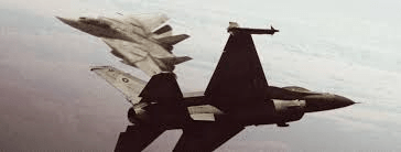 Jet fighter Merge in combat