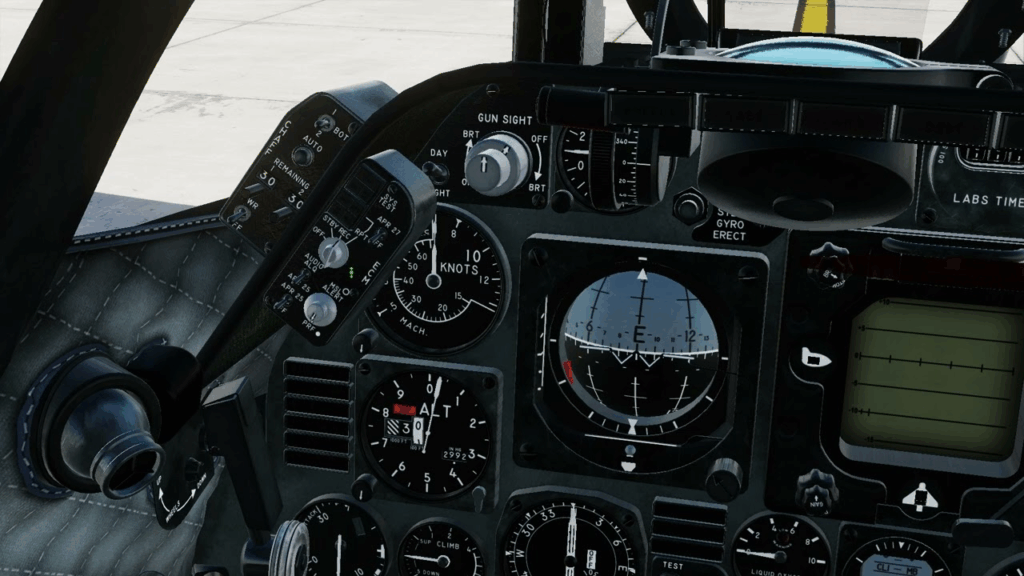 A-4E-C Skyhawk Cockpit