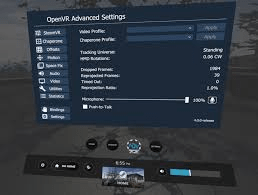 OPENVR Settings