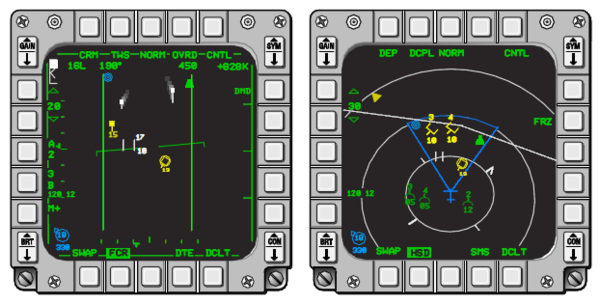 F-16 Link 16 data base 