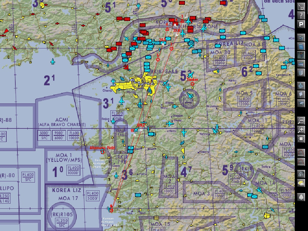 Falcon BMS flight Planning