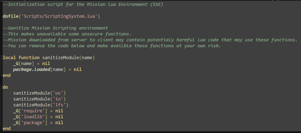 SCRIPTING in DCS WORLD