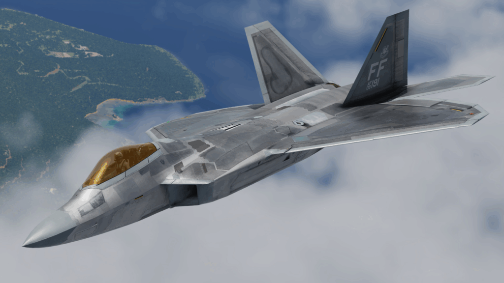 Grinnelli F-22 DCS WORLD MOD
