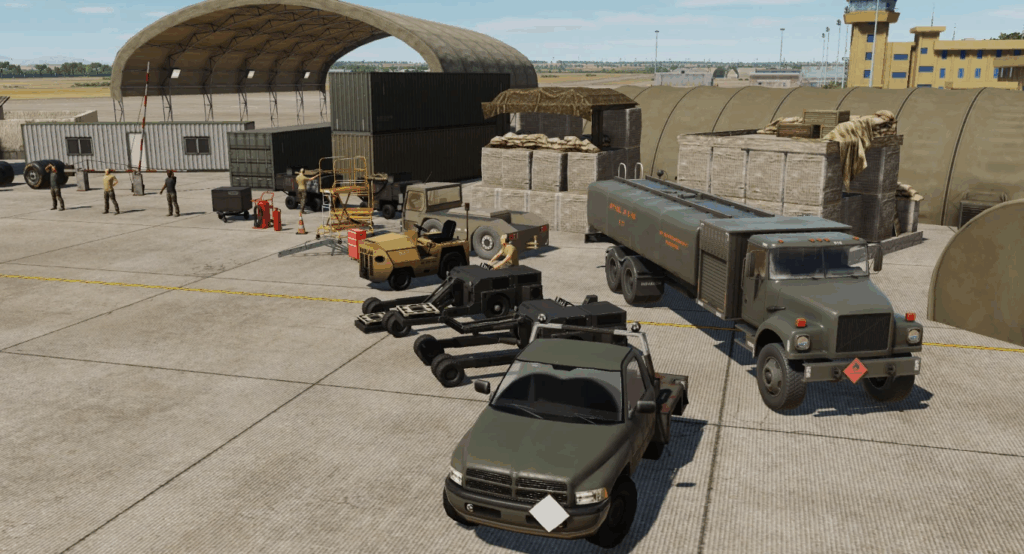 DCS GROUND UNIT MODS