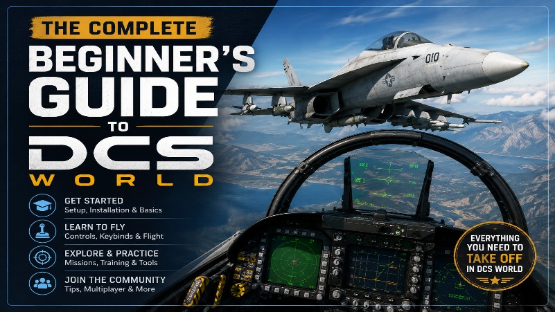DCS World Multiplayer Beginner’s Guide: Slots, Airbases & PvP Tips.