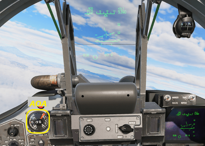 Mig 29 AOA Guage