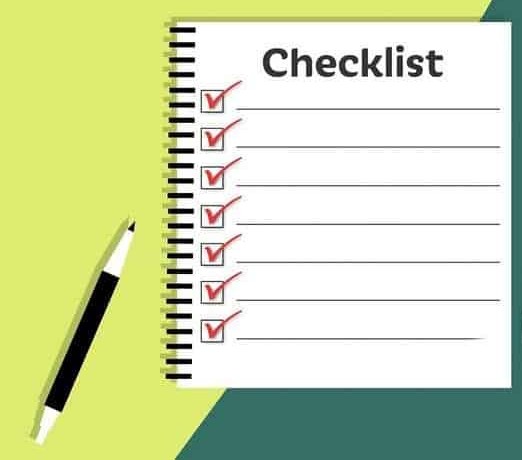 CHECKLIST 