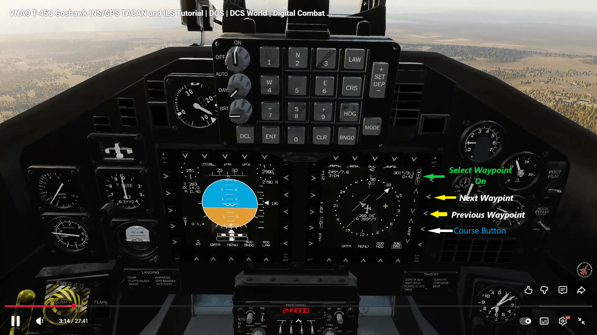 T 45 Goshawk Navigation