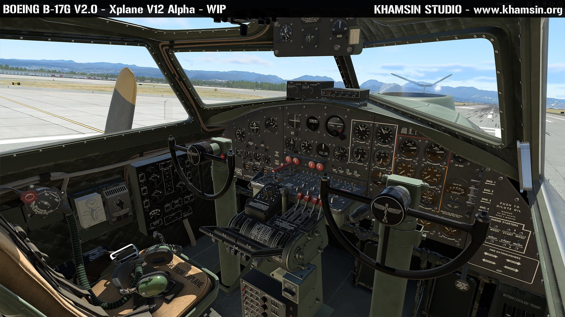 COCKPIT MOD AIRCRAFT X PLANE 12