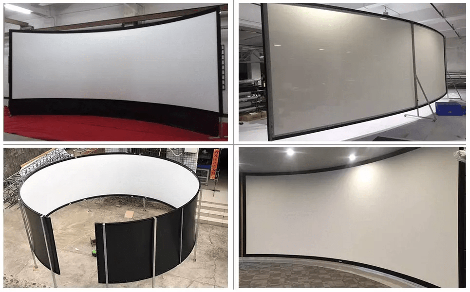 Projector Curved Screen Options