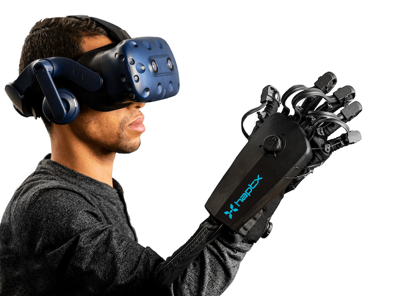 Haptic Gloves VR technology