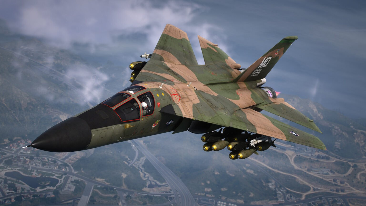 dcs world General Dynamics F 111 Aardvark Mod