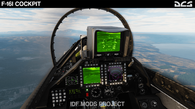 idf mods project f 16i sufa mod Cockpit