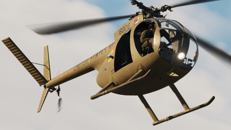 DCS WORLD OH-6A Cayuse Mod