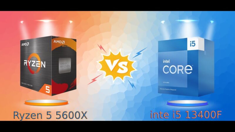 5600x vs !5 13400F