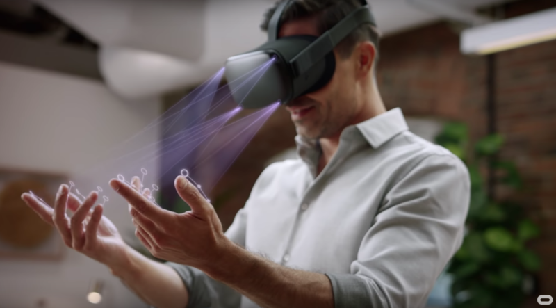 VR HAND TRACKING