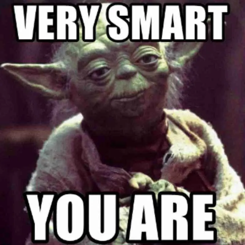 Very Smart You Are Meme