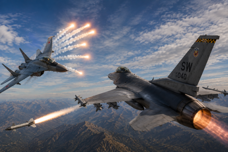 Mig 29 vs F16