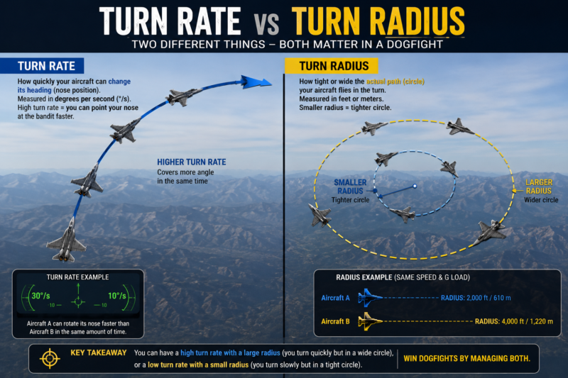 Turn Rate Vs Turn Rate