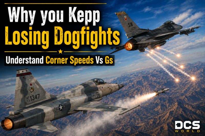 Why You Keep Losing Dogfights COrner speed vs Gs