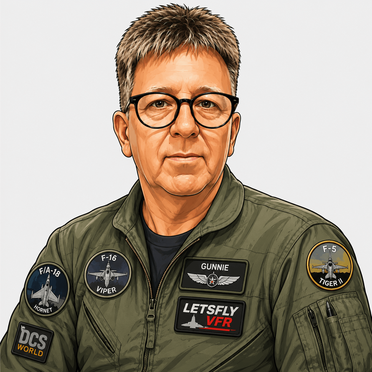 Gunnie DCS WORLD PILOT