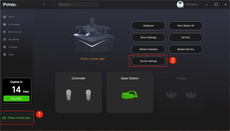 Pimax Play Software