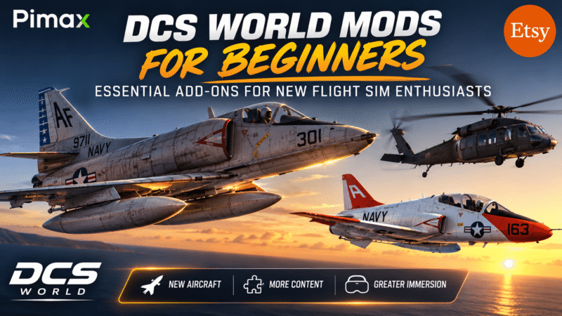 DCS World Mods for Beginners Essential Add ons for New Flight Sim Enthusiasts