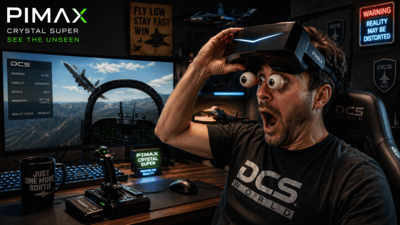 Pimax Super Surprise DCS WORLD Widescreen