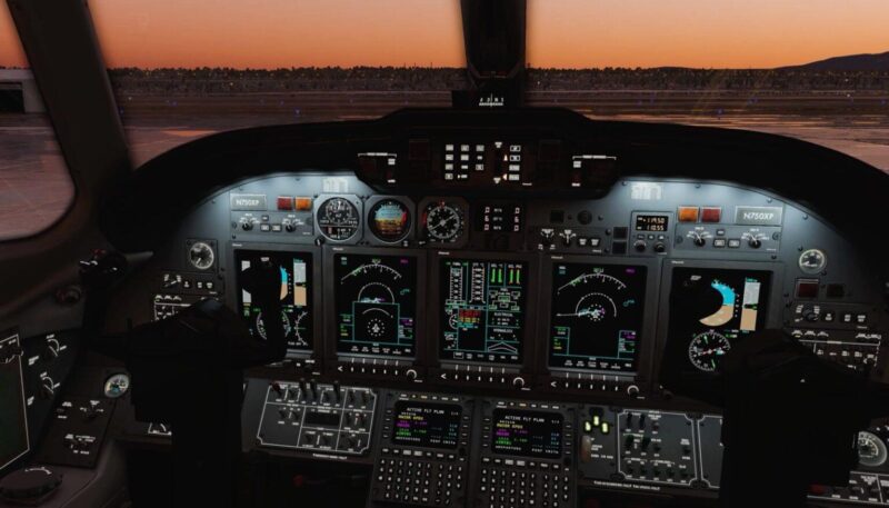 X Plane 12 Upscaler Cockpit image